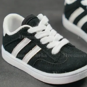 Czarno-białe Labubu buty