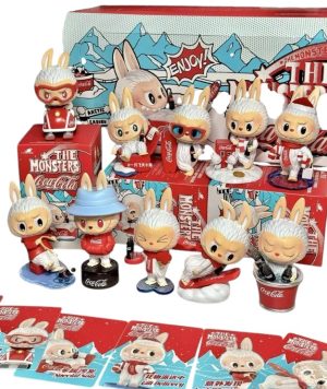 Labubuo Vinyl Face 2PC Coca-Cola Series