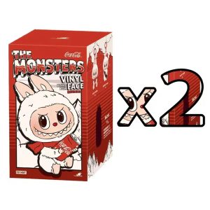 Labubuo Coca-Cola Series 2PC Vinyl Face