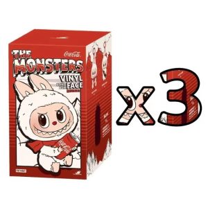 Labubuo Series Vinyl Face 3PC Coca-Cola